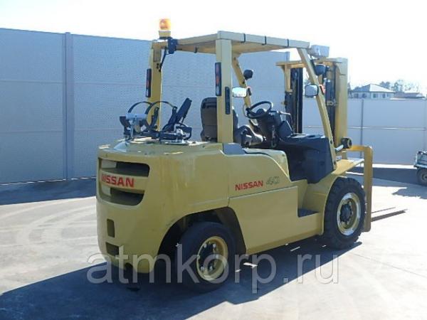 Погрузчик вилочный газ бензин NISSAN 3, 8 тн 6 м